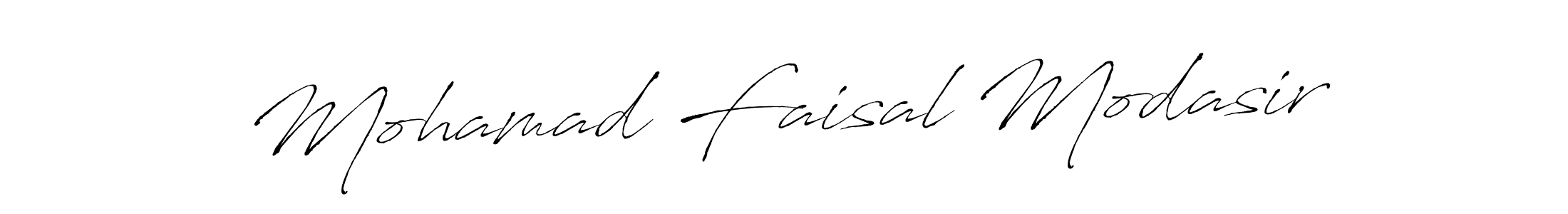 How to make Mohamad Faisal Modasir signature? Antro_Vectra is a professional autograph style. Create handwritten signature for Mohamad Faisal Modasir name. Mohamad Faisal Modasir signature style 6 images and pictures png