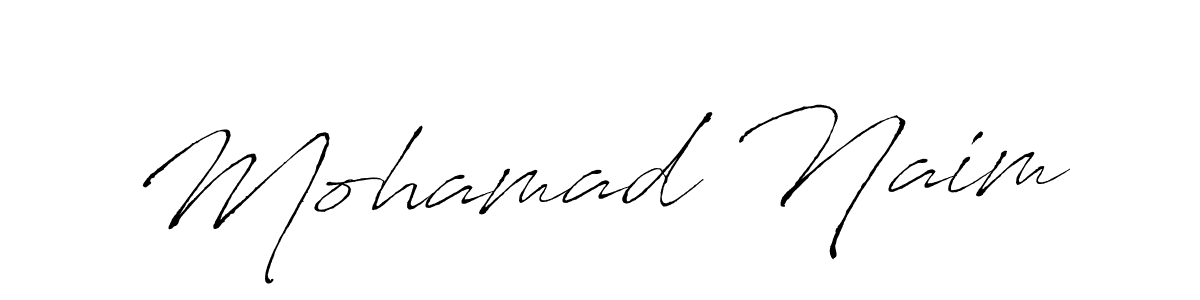 Use a signature maker to create a handwritten signature online. With this signature software, you can design (Antro_Vectra) your own signature for name Mohamad Naim. Mohamad Naim signature style 6 images and pictures png