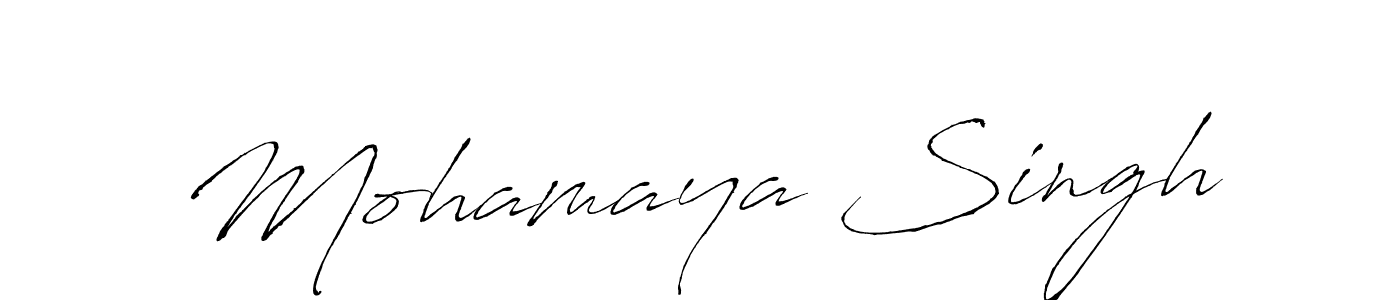 if you are searching for the best signature style for your name Mohamaya Singh. so please give up your signature search. here we have designed multiple signature styles  using Antro_Vectra. Mohamaya Singh signature style 6 images and pictures png