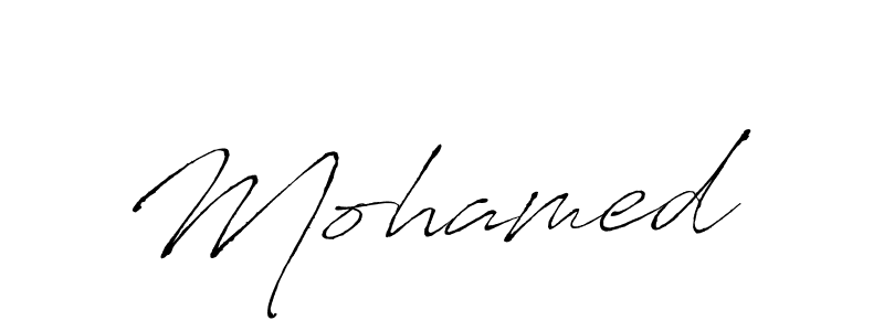 Also we have Mohamed  name is the best signature style. Create professional handwritten signature collection using Antro_Vectra autograph style. Mohamed  signature style 6 images and pictures png