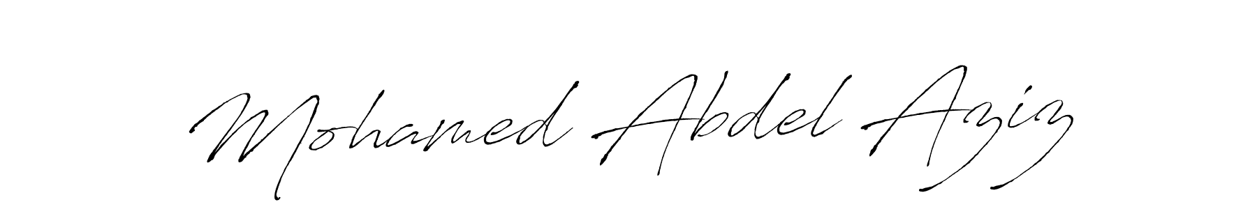 Antro_Vectra is a professional signature style that is perfect for those who want to add a touch of class to their signature. It is also a great choice for those who want to make their signature more unique. Get Mohamed Abdel Aziz name to fancy signature for free. Mohamed Abdel Aziz signature style 6 images and pictures png