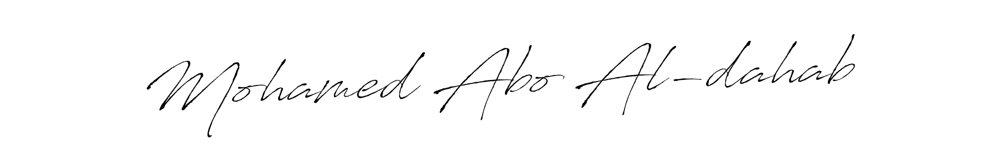 Mohamed Abo Al-dahab stylish signature style. Best Handwritten Sign (Antro_Vectra) for my name. Handwritten Signature Collection Ideas for my name Mohamed Abo Al-dahab. Mohamed Abo Al-dahab signature style 6 images and pictures png