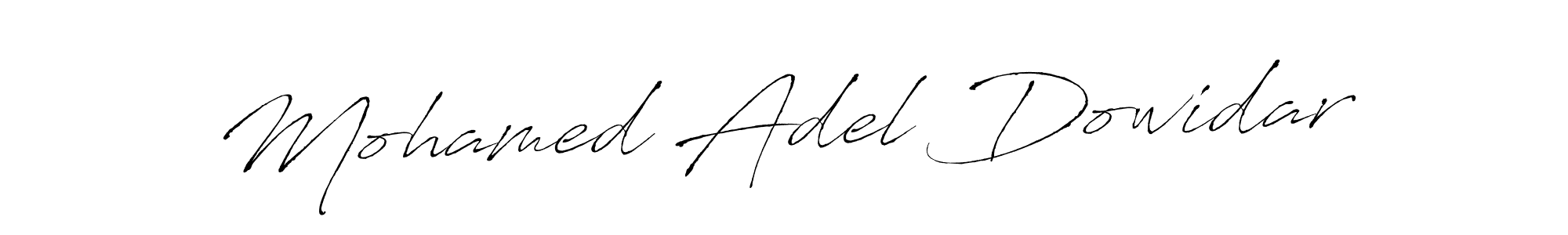 This is the best signature style for the Mohamed Adel Dowidar name. Also you like these signature font (Antro_Vectra). Mix name signature. Mohamed Adel Dowidar signature style 6 images and pictures png
