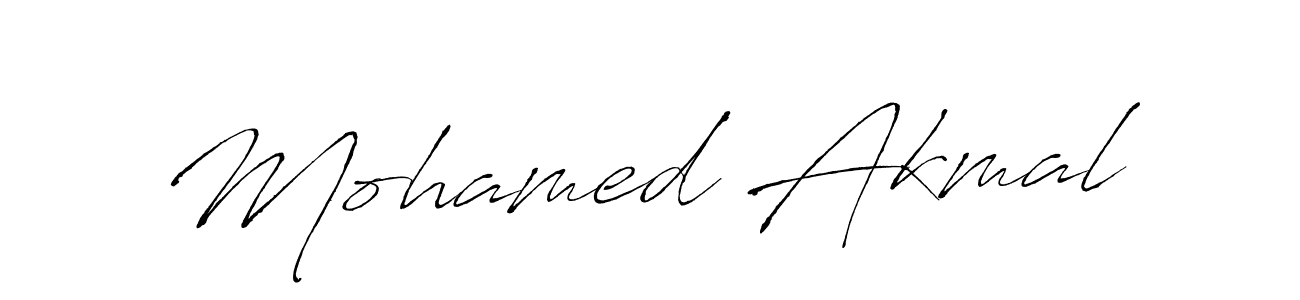 Mohamed Akmal stylish signature style. Best Handwritten Sign (Antro_Vectra) for my name. Handwritten Signature Collection Ideas for my name Mohamed Akmal. Mohamed Akmal signature style 6 images and pictures png