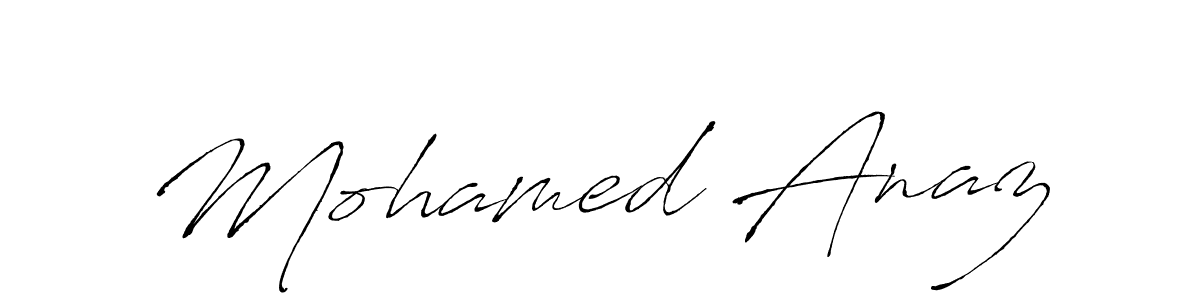 Make a short Mohamed Anaz signature style. Manage your documents anywhere anytime using Antro_Vectra. Create and add eSignatures, submit forms, share and send files easily. Mohamed Anaz signature style 6 images and pictures png