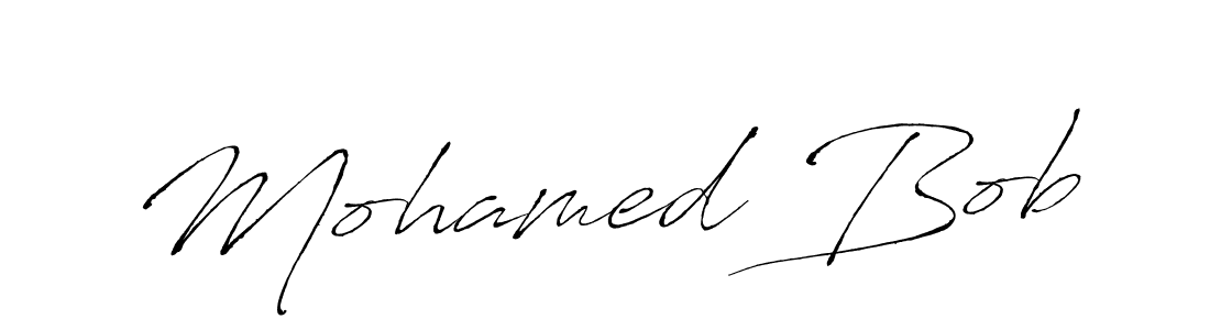 Make a beautiful signature design for name Mohamed Bob. With this signature (Antro_Vectra) style, you can create a handwritten signature for free. Mohamed Bob signature style 6 images and pictures png