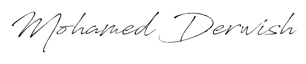 Transform the name Mohamed Derwish into a signature masterpiece using Antro_Vectra font. Ideal for photographers, artists, and creators looking for watermarks. Mohamed Derwish signature style 6 images and pictures png