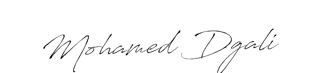 Make a beautiful signature design for name Mohamed Dgali. With this signature (Antro_Vectra) style, you can create a handwritten signature for free. Mohamed Dgali signature style 6 images and pictures png