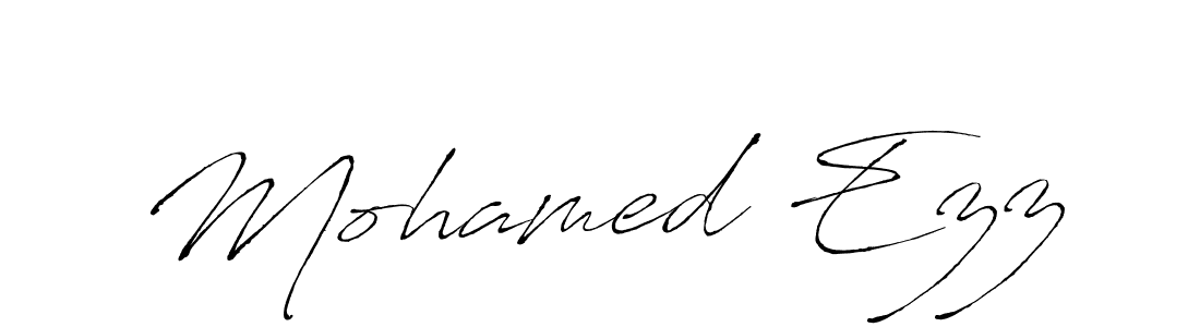 Use a signature maker to create a handwritten signature online. With this signature software, you can design (Antro_Vectra) your own signature for name Mohamed Ezz. Mohamed Ezz signature style 6 images and pictures png