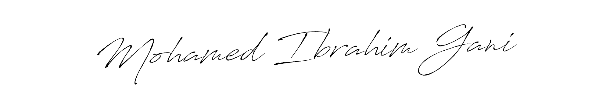 It looks lik you need a new signature style for name Mohamed Ibrahim Gani. Design unique handwritten (Antro_Vectra) signature with our free signature maker in just a few clicks. Mohamed Ibrahim Gani signature style 6 images and pictures png