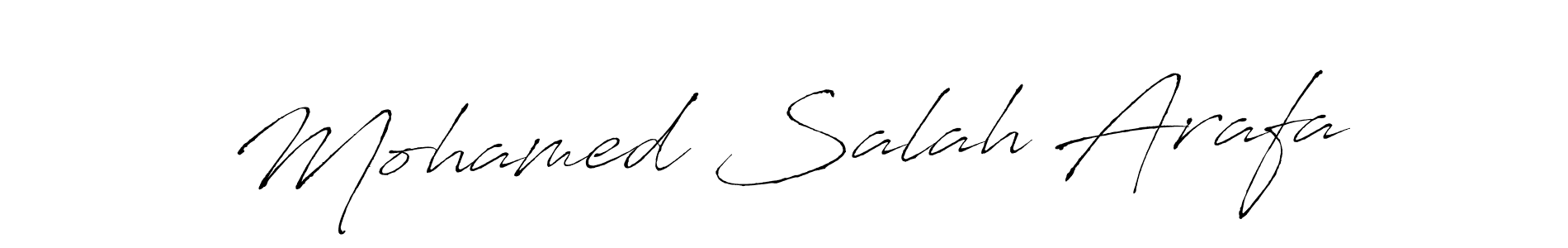 Mohamed Salah Arafa stylish signature style. Best Handwritten Sign (Antro_Vectra) for my name. Handwritten Signature Collection Ideas for my name Mohamed Salah Arafa. Mohamed Salah Arafa signature style 6 images and pictures png