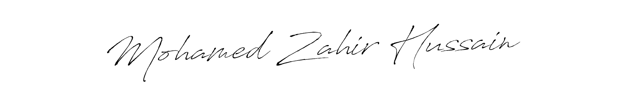 It looks lik you need a new signature style for name Mohamed Zahir Hussain. Design unique handwritten (Antro_Vectra) signature with our free signature maker in just a few clicks. Mohamed Zahir Hussain signature style 6 images and pictures png