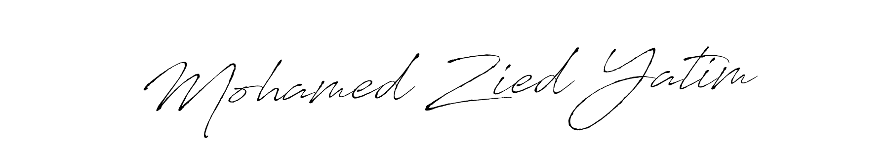 The best way (Antro_Vectra) to make a short signature is to pick only two or three words in your name. The name Mohamed Zied Yatim include a total of six letters. For converting this name. Mohamed Zied Yatim signature style 6 images and pictures png