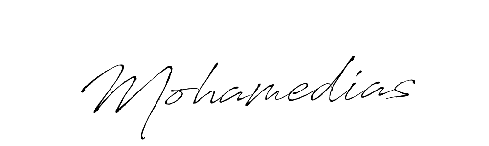 if you are searching for the best signature style for your name Mohamedias. so please give up your signature search. here we have designed multiple signature styles  using Antro_Vectra. Mohamedias signature style 6 images and pictures png