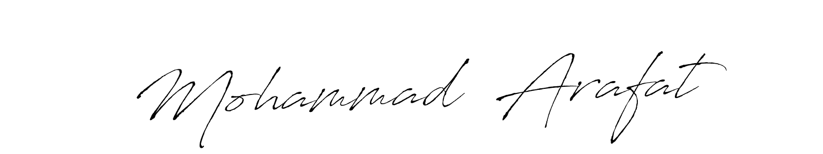Design your own signature with our free online signature maker. With this signature software, you can create a handwritten (Antro_Vectra) signature for name Mohammad  Arafat. Mohammad  Arafat signature style 6 images and pictures png