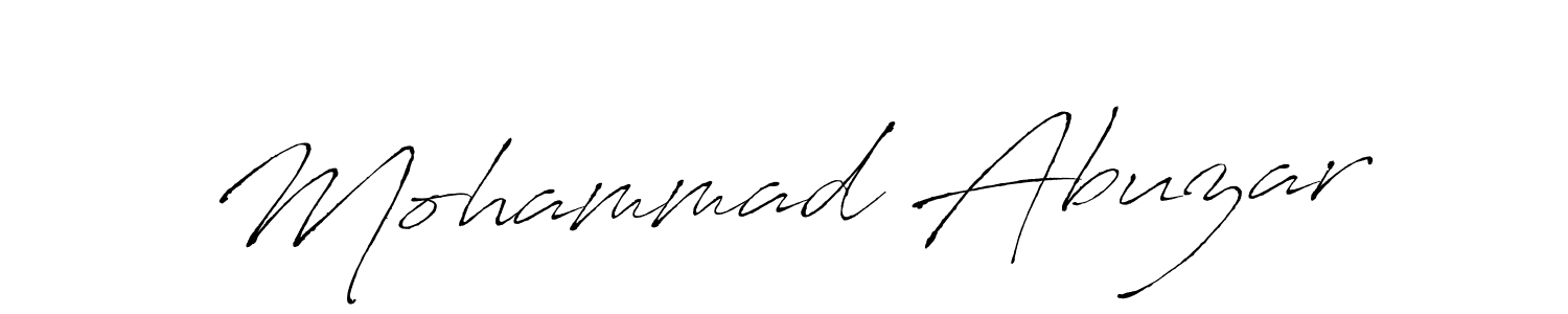 Use a signature maker to create a handwritten signature online. With this signature software, you can design (Antro_Vectra) your own signature for name Mohammad Abuzar. Mohammad Abuzar signature style 6 images and pictures png