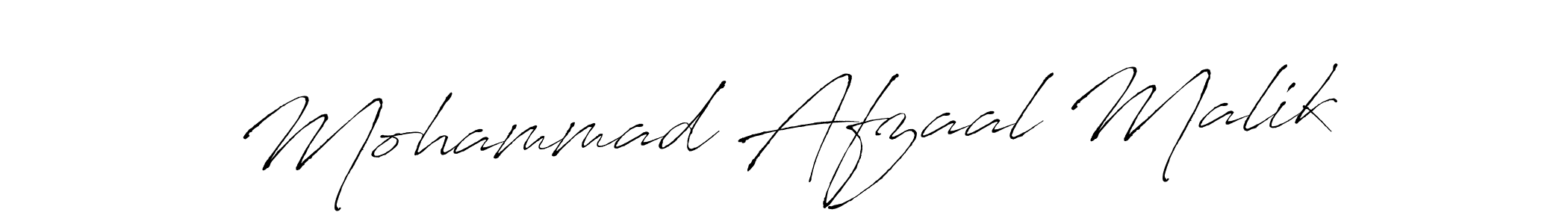 Mohammad Afzaal Malik stylish signature style. Best Handwritten Sign (Antro_Vectra) for my name. Handwritten Signature Collection Ideas for my name Mohammad Afzaal Malik. Mohammad Afzaal Malik signature style 6 images and pictures png