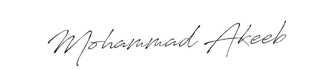 You should practise on your own different ways (Antro_Vectra) to write your name (Mohammad Akeeb) in signature. don't let someone else do it for you. Mohammad Akeeb signature style 6 images and pictures png