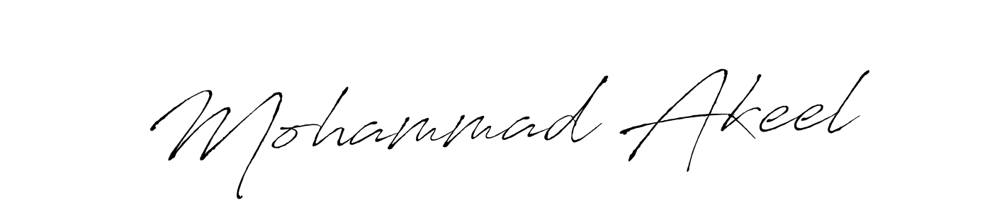 Also You can easily find your signature by using the search form. We will create Mohammad Akeel name handwritten signature images for you free of cost using Antro_Vectra sign style. Mohammad Akeel signature style 6 images and pictures png