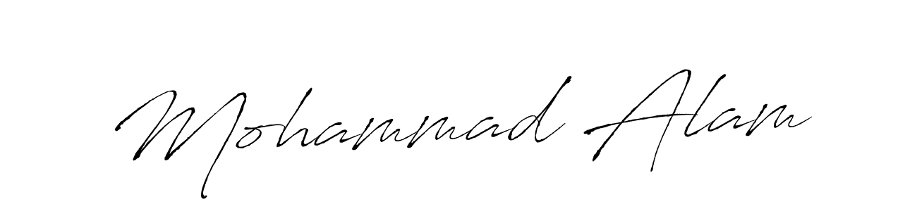 Use a signature maker to create a handwritten signature online. With this signature software, you can design (Antro_Vectra) your own signature for name Mohammad Alam. Mohammad Alam signature style 6 images and pictures png