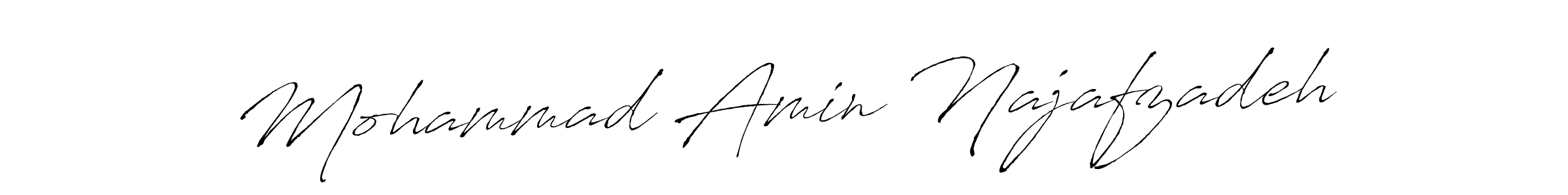 Make a beautiful signature design for name Mohammad Amin Najafzadeh. Use this online signature maker to create a handwritten signature for free. Mohammad Amin Najafzadeh signature style 6 images and pictures png