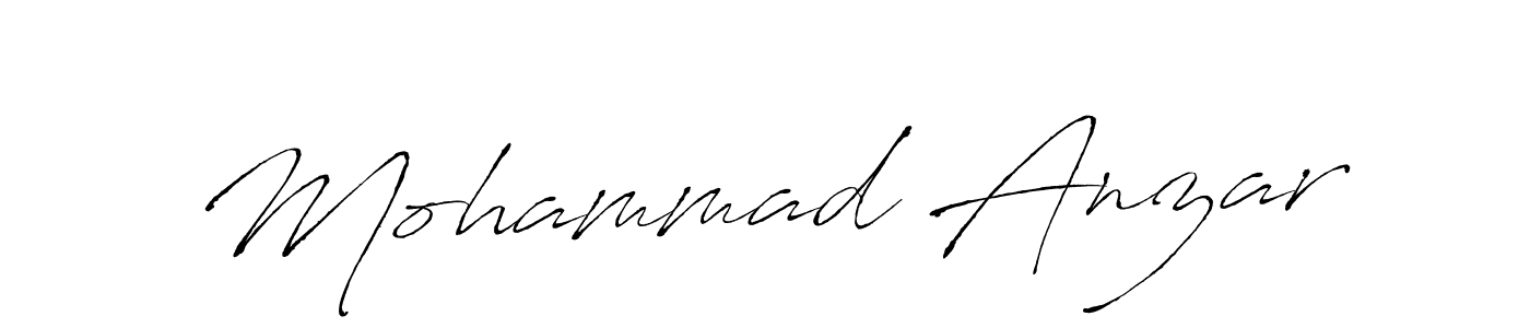 It looks lik you need a new signature style for name Mohammad Anzar. Design unique handwritten (Antro_Vectra) signature with our free signature maker in just a few clicks. Mohammad Anzar signature style 6 images and pictures png