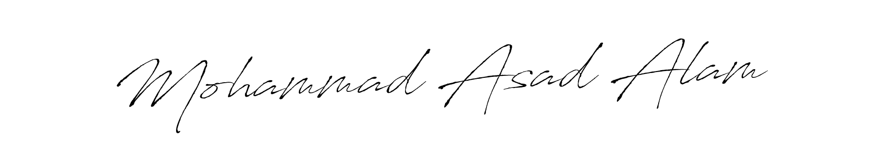 Make a beautiful signature design for name Mohammad Asad Alam. Use this online signature maker to create a handwritten signature for free. Mohammad Asad Alam signature style 6 images and pictures png