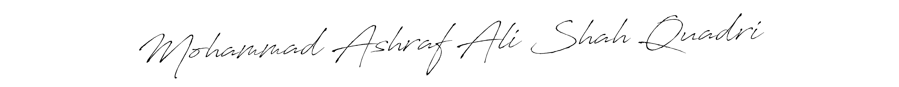 Design your own signature with our free online signature maker. With this signature software, you can create a handwritten (Antro_Vectra) signature for name Mohammad Ashraf Ali Shah Quadri. Mohammad Ashraf Ali Shah Quadri signature style 6 images and pictures png