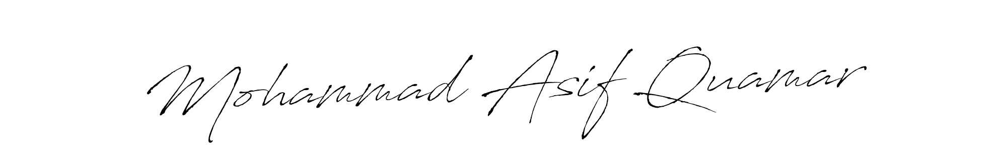 Use a signature maker to create a handwritten signature online. With this signature software, you can design (Antro_Vectra) your own signature for name Mohammad Asif Quamar. Mohammad Asif Quamar signature style 6 images and pictures png