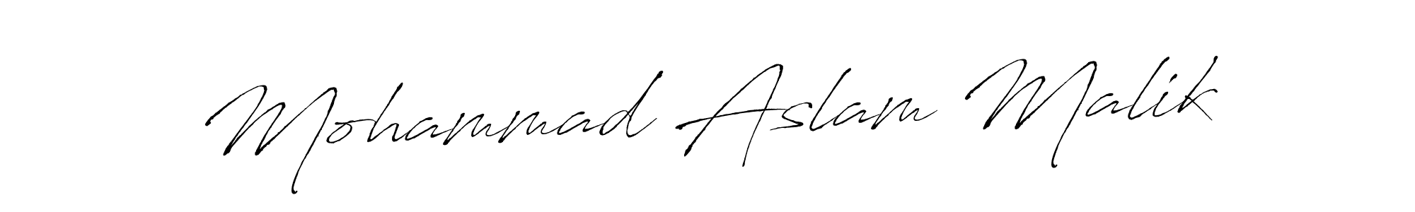 Here are the top 10 professional signature styles for the name Mohammad Aslam Malik. These are the best autograph styles you can use for your name. Mohammad Aslam Malik signature style 6 images and pictures png