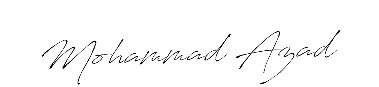 How to make Mohammad Azad signature? Antro_Vectra is a professional autograph style. Create handwritten signature for Mohammad Azad name. Mohammad Azad signature style 6 images and pictures png