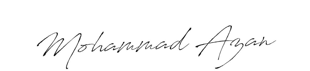 It looks lik you need a new signature style for name Mohammad Azan. Design unique handwritten (Antro_Vectra) signature with our free signature maker in just a few clicks. Mohammad Azan signature style 6 images and pictures png