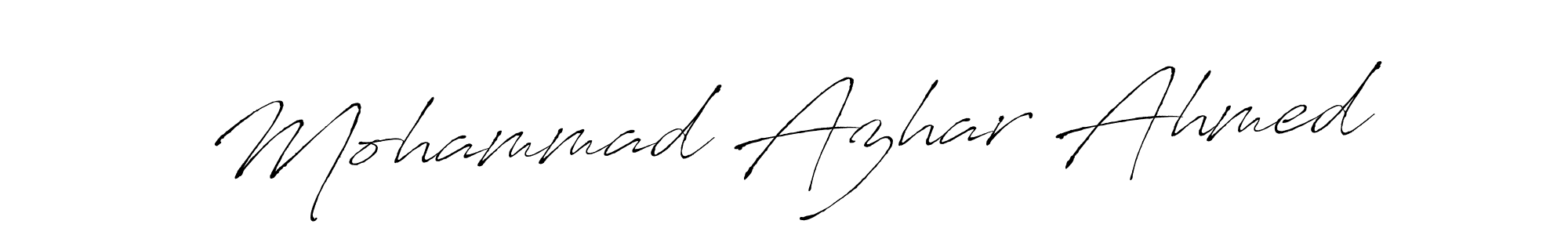 Also You can easily find your signature by using the search form. We will create Mohammad Azhar Ahmed name handwritten signature images for you free of cost using Antro_Vectra sign style. Mohammad Azhar Ahmed signature style 6 images and pictures png