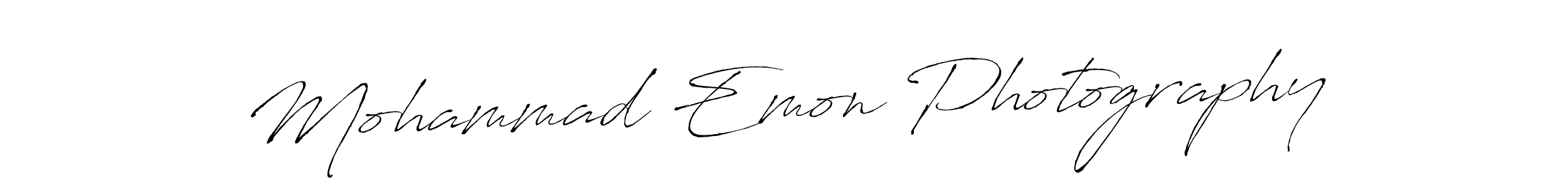 Make a beautiful signature design for name Mohammad Emon Photography. Use this online signature maker to create a handwritten signature for free. Mohammad Emon Photography signature style 6 images and pictures png