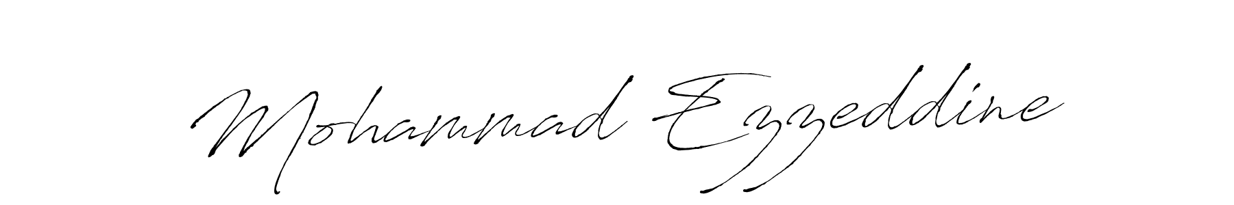 Make a beautiful signature design for name Mohammad Ezzeddine. Use this online signature maker to create a handwritten signature for free. Mohammad Ezzeddine signature style 6 images and pictures png