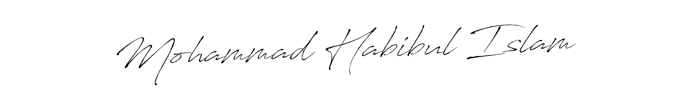 You should practise on your own different ways (Antro_Vectra) to write your name (Mohammad Habibul Islam) in signature. don't let someone else do it for you. Mohammad Habibul Islam signature style 6 images and pictures png