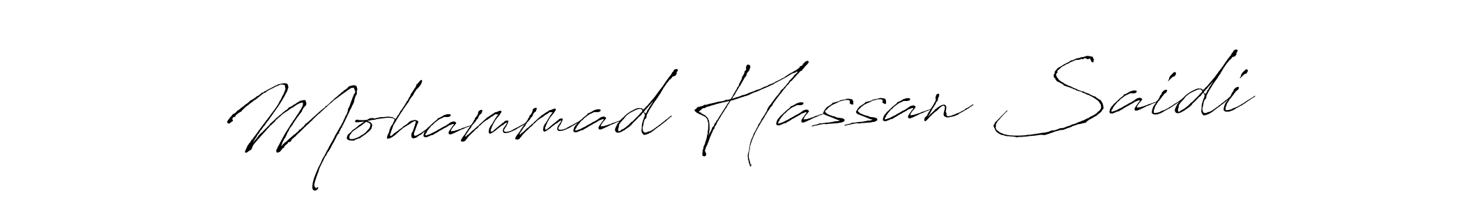 You can use this online signature creator to create a handwritten signature for the name Mohammad Hassan Saidi. This is the best online autograph maker. Mohammad Hassan Saidi signature style 6 images and pictures png