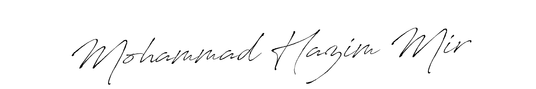 Similarly Antro_Vectra is the best handwritten signature design. Signature creator online .You can use it as an online autograph creator for name Mohammad Hazim Mir. Mohammad Hazim Mir signature style 6 images and pictures png