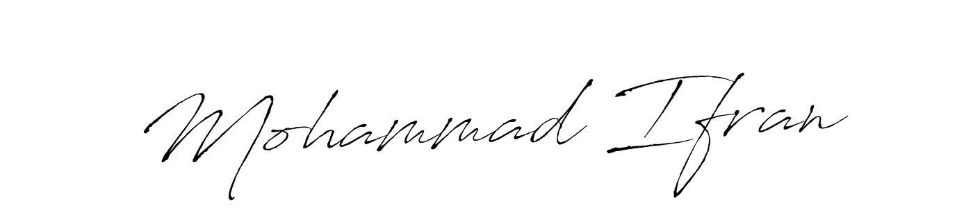 You should practise on your own different ways (Antro_Vectra) to write your name (Mohammad Ifran) in signature. don't let someone else do it for you. Mohammad Ifran signature style 6 images and pictures png