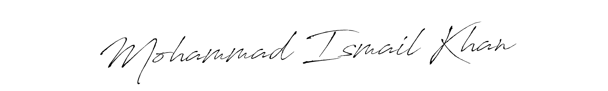 It looks lik you need a new signature style for name Mohammad Ismail Khan. Design unique handwritten (Antro_Vectra) signature with our free signature maker in just a few clicks. Mohammad Ismail Khan signature style 6 images and pictures png