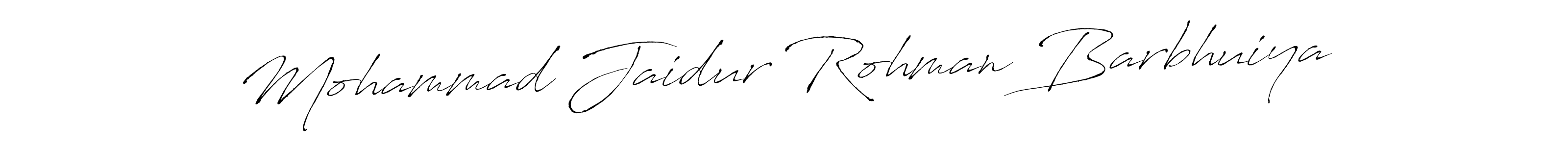 Make a beautiful signature design for name Mohammad Jaidur Rohman Barbhuiya. Use this online signature maker to create a handwritten signature for free. Mohammad Jaidur Rohman Barbhuiya signature style 6 images and pictures png