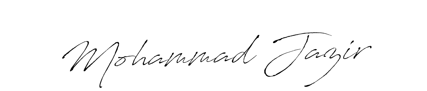 It looks lik you need a new signature style for name Mohammad Jazir. Design unique handwritten (Antro_Vectra) signature with our free signature maker in just a few clicks. Mohammad Jazir signature style 6 images and pictures png