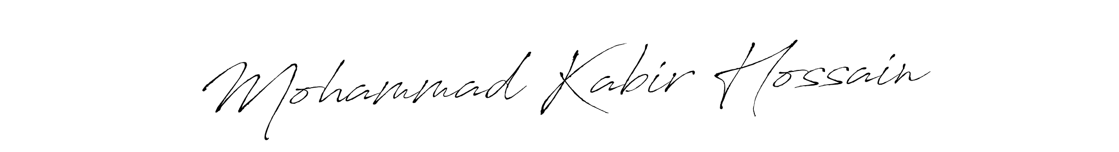 Also You can easily find your signature by using the search form. We will create Mohammad Kabir Hossain name handwritten signature images for you free of cost using Antro_Vectra sign style. Mohammad Kabir Hossain signature style 6 images and pictures png