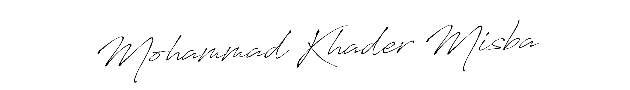 See photos of Mohammad Khader Misba official signature by Spectra . Check more albums & portfolios. Read reviews & check more about Antro_Vectra font. Mohammad Khader Misba signature style 6 images and pictures png