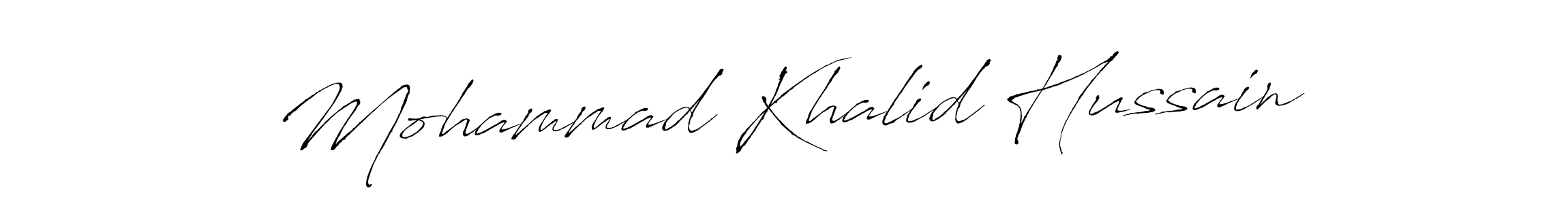 Similarly Antro_Vectra is the best handwritten signature design. Signature creator online .You can use it as an online autograph creator for name Mohammad Khalid Hussain. Mohammad Khalid Hussain signature style 6 images and pictures png