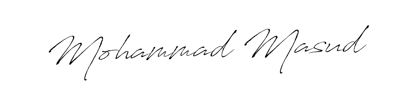 Use a signature maker to create a handwritten signature online. With this signature software, you can design (Antro_Vectra) your own signature for name Mohammad Masud. Mohammad Masud signature style 6 images and pictures png