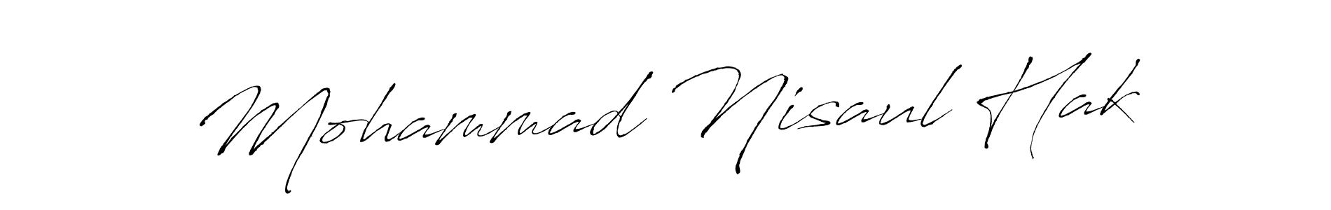 Use a signature maker to create a handwritten signature online. With this signature software, you can design (Antro_Vectra) your own signature for name Mohammad Nisaul Hak. Mohammad Nisaul Hak signature style 6 images and pictures png