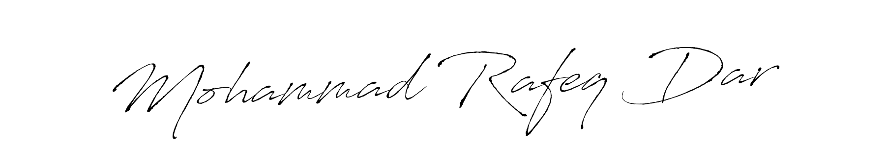 Make a beautiful signature design for name Mohammad Rafeq Dar. With this signature (Antro_Vectra) style, you can create a handwritten signature for free. Mohammad Rafeq Dar signature style 6 images and pictures png