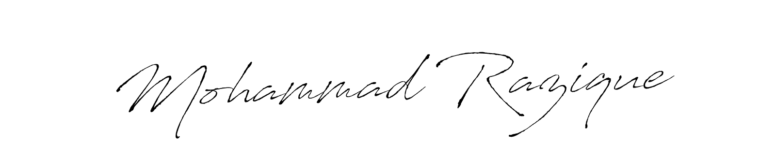 You should practise on your own different ways (Antro_Vectra) to write your name (Mohammad Razique) in signature. don't let someone else do it for you. Mohammad Razique signature style 6 images and pictures png