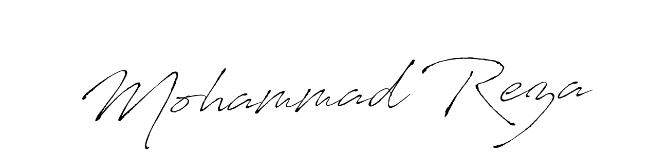 Create a beautiful signature design for name Mohammad Reza. With this signature (Antro_Vectra) fonts, you can make a handwritten signature for free. Mohammad Reza signature style 6 images and pictures png